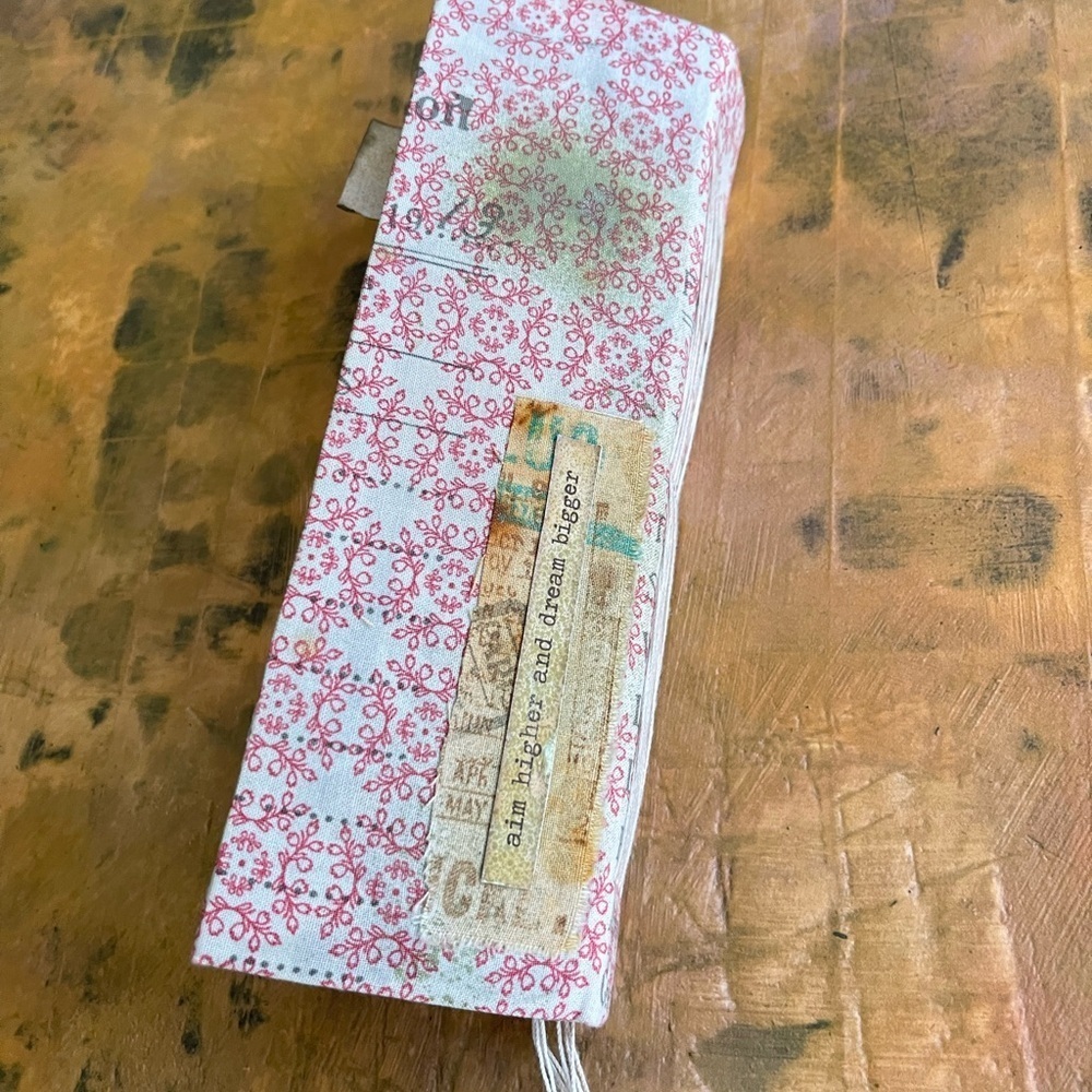 Tall Slim Junk Journal handmade distressed - Picture 5 of 10